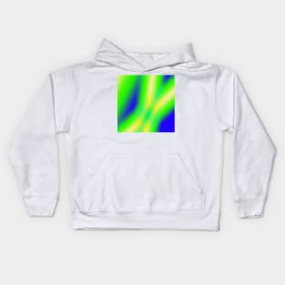 blue green abstract texture artwork Kids Hoodie